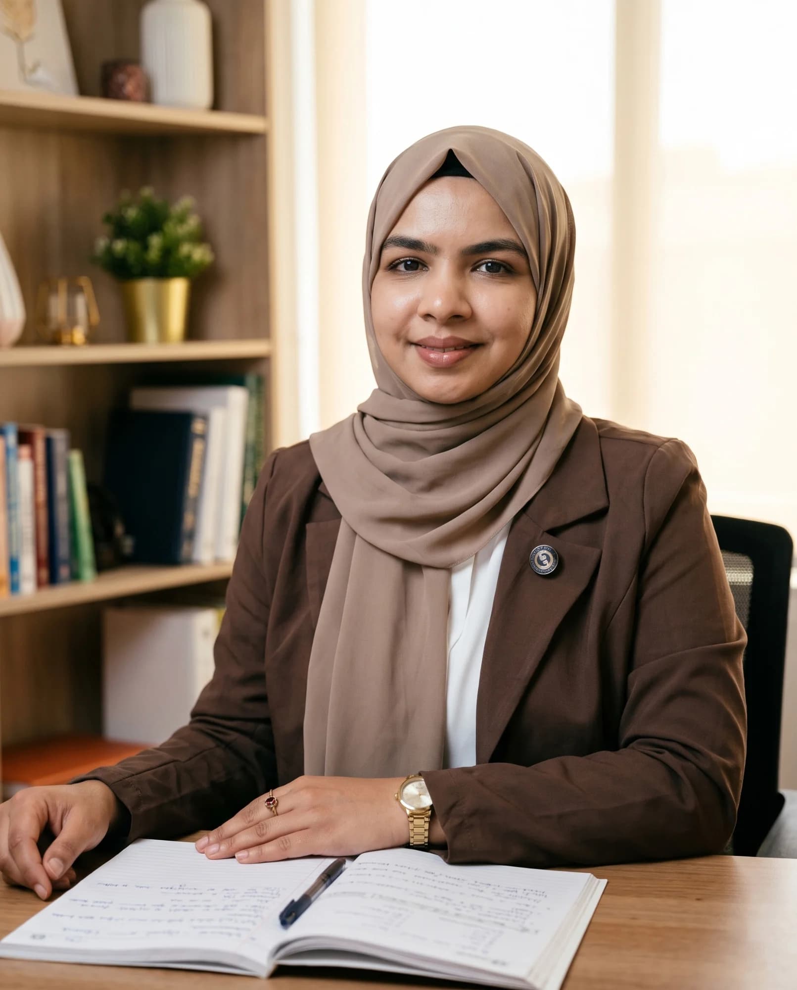 Shadhiya Shekkeer conducting a personalized strategy session